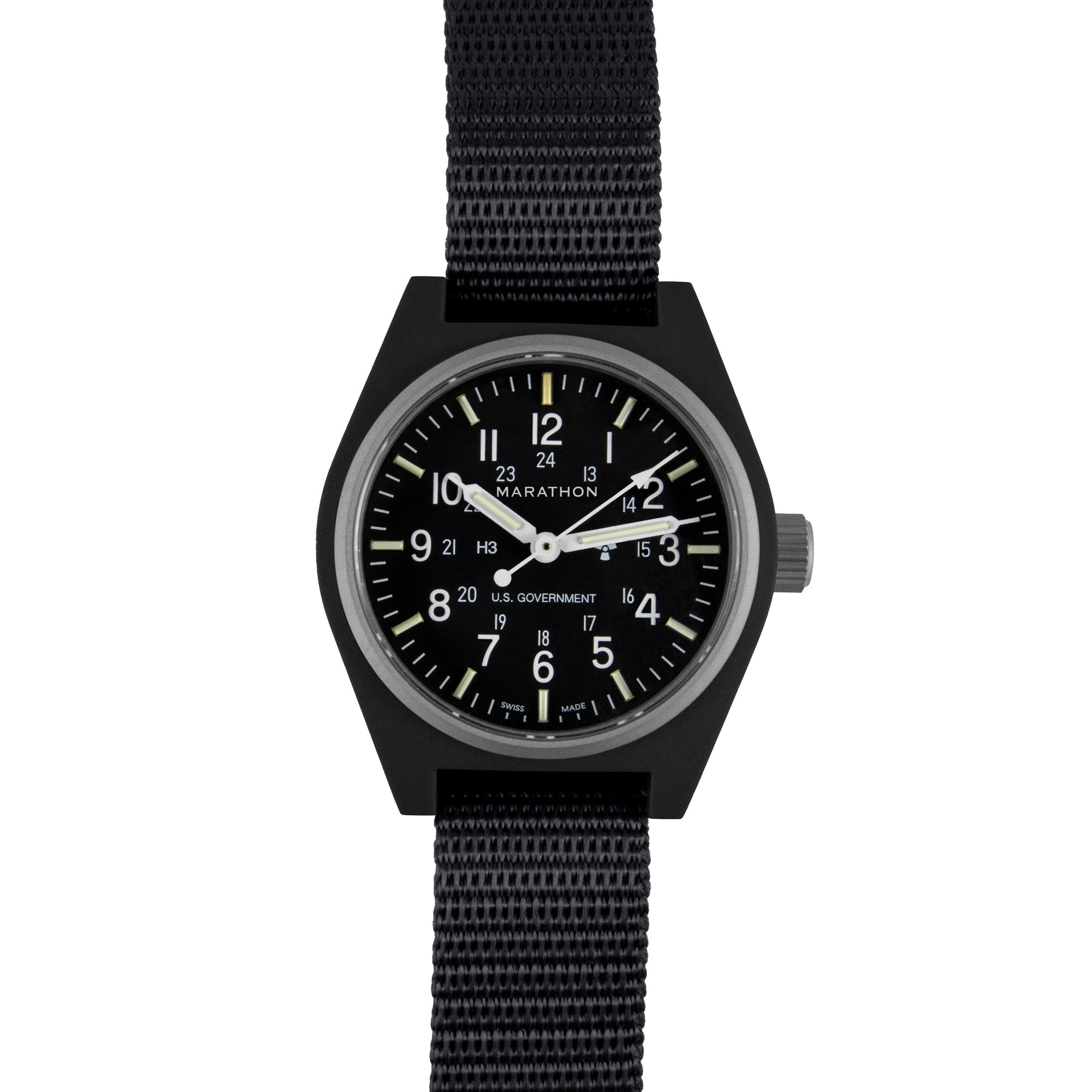 34mm Black General Purpose Quartz (GPQ)