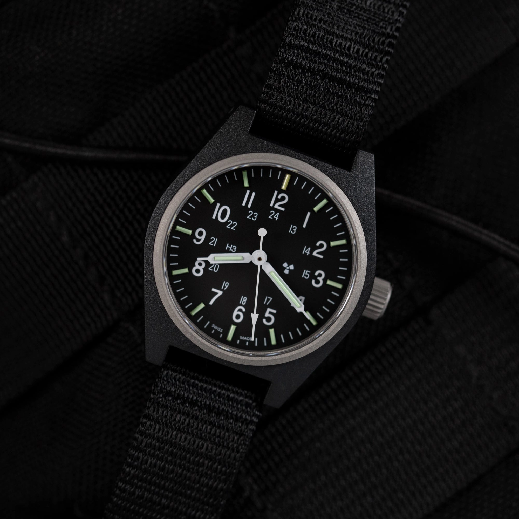 34mm Black General Purpose Quartz (GPQ)