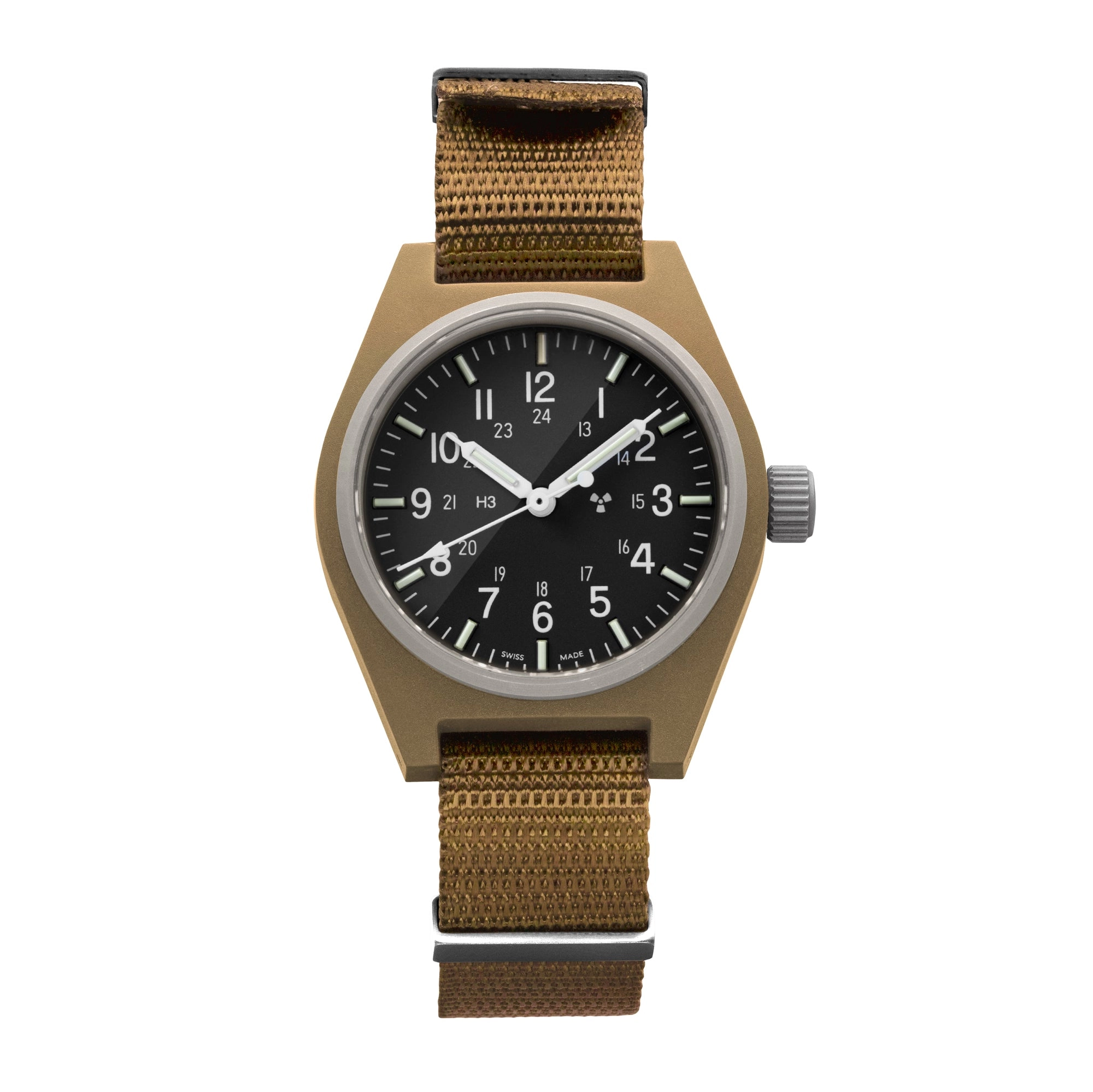 34mm Desert Tan General Purpose Quartz (GPQ)