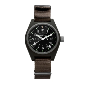 34mm Sage Green General Purpose Quartz with Date (GPQ-D)