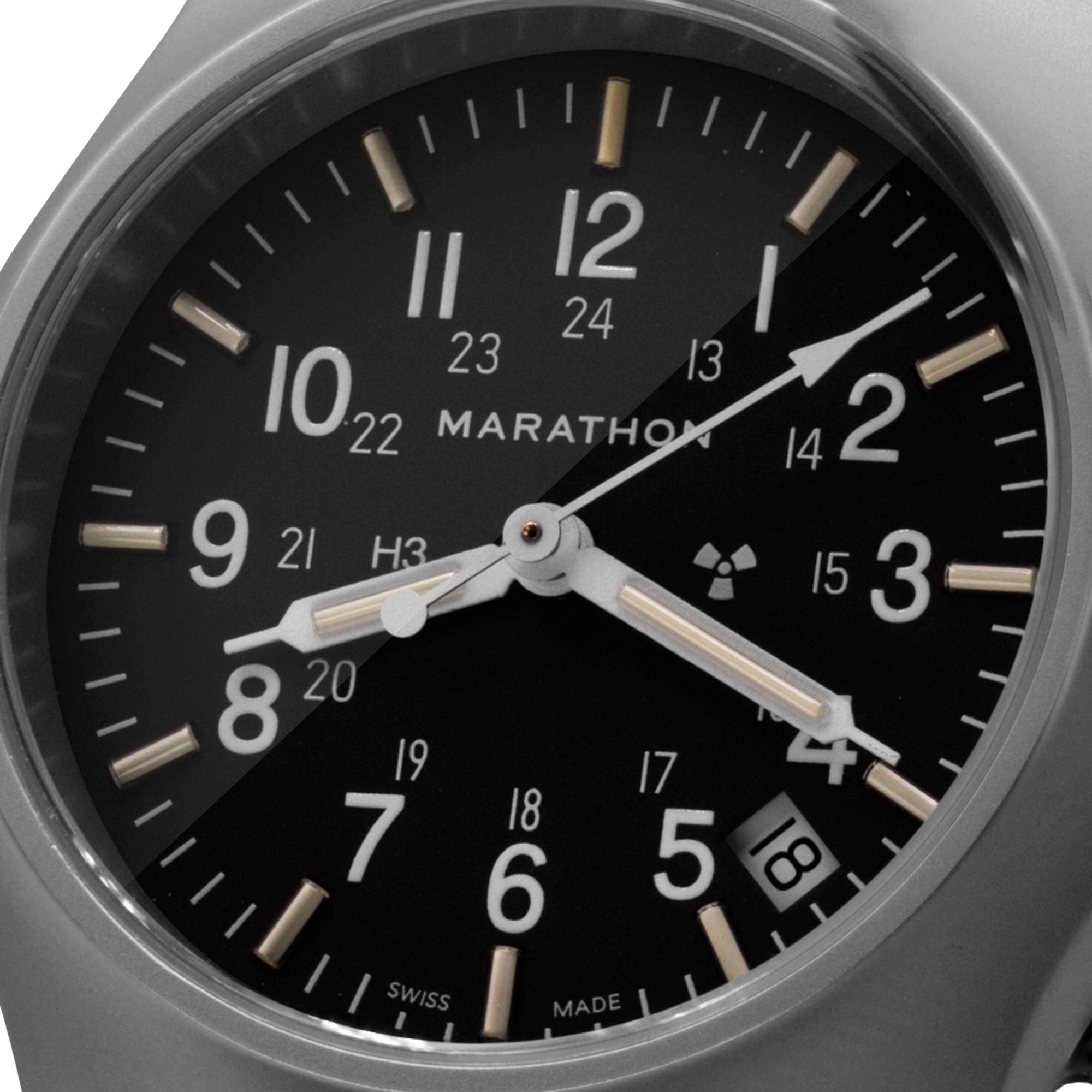36mm Officer's Quartz w/ Date (GPQ-D)