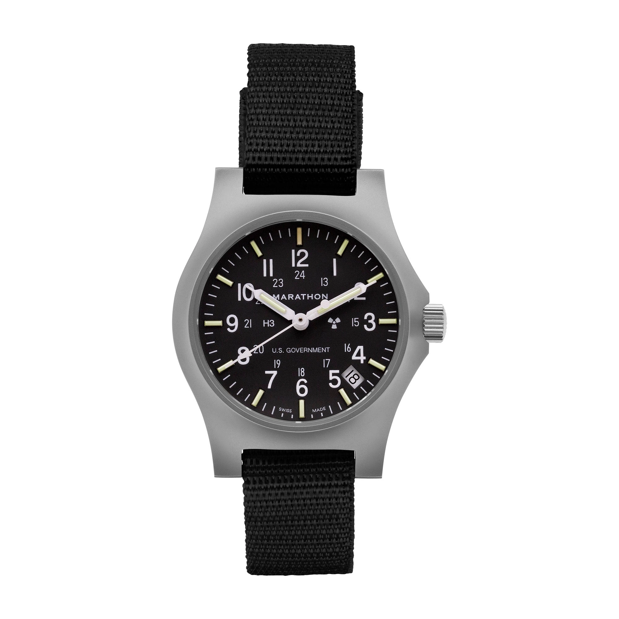 36mm Officer's Quartz w/ Date (GPQ-D)