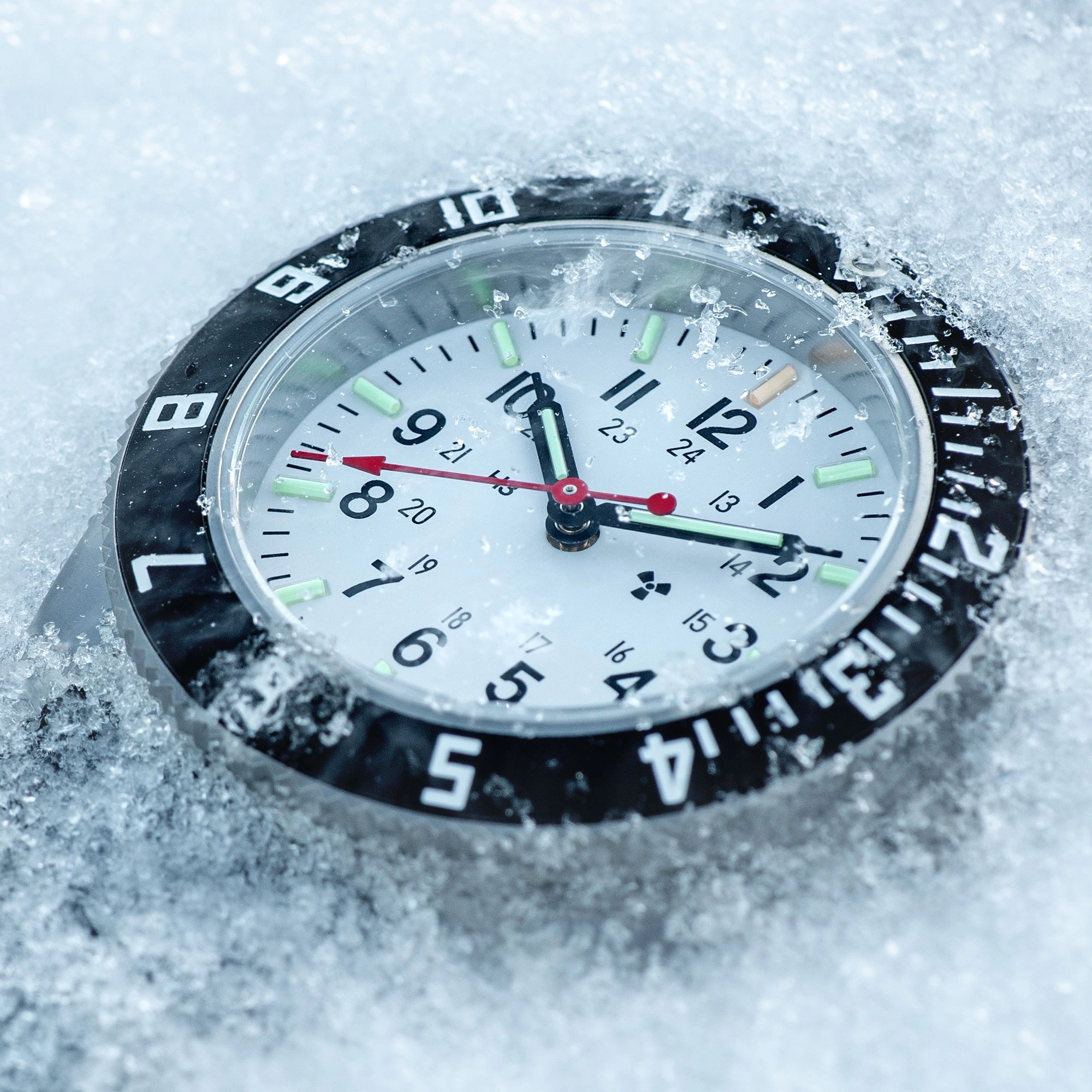 41mm Arctic Steel Navigator (SSNAV) on Nylon DEFSTAN