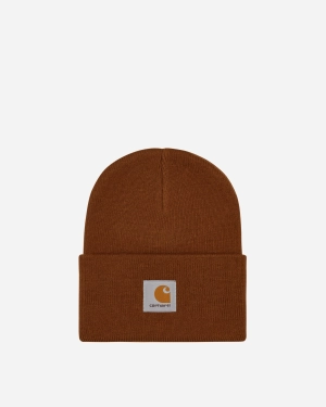 Acrylic Watch Hat Hamilton Brown