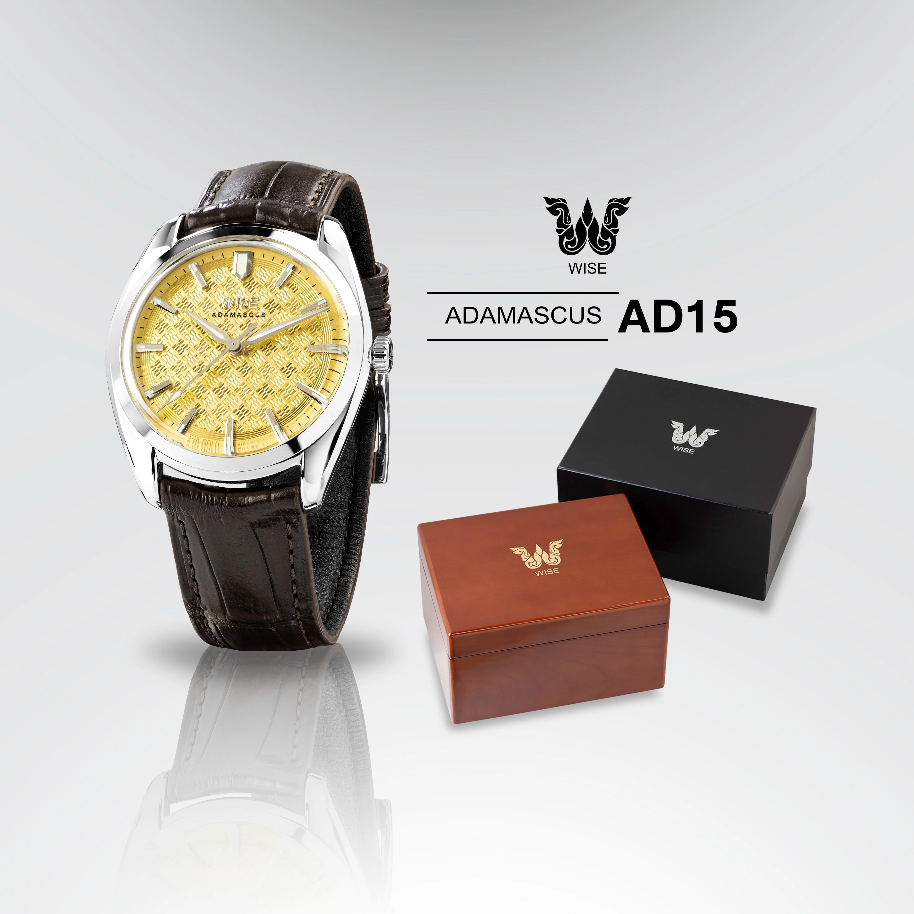 ADAMASCUS AD15 24K Gold Filled Dial Limited 999 Pcs.