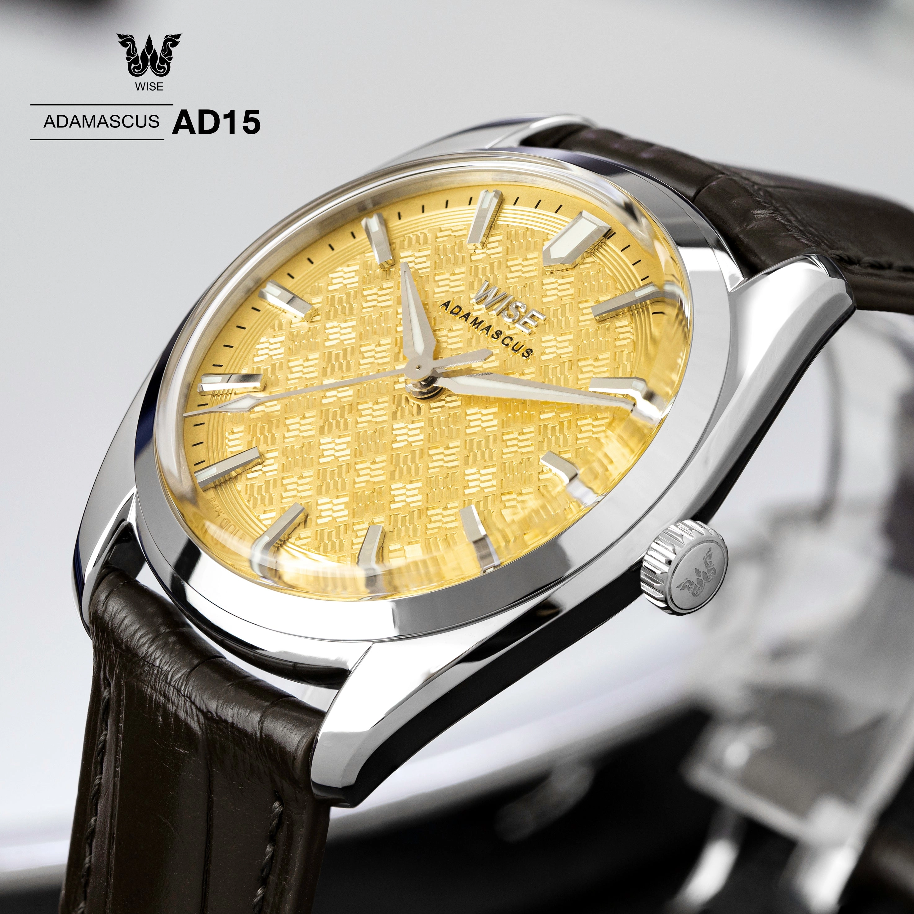 ADAMASCUS AD15 24K Gold Filled Dial Limited 999 Pcs.