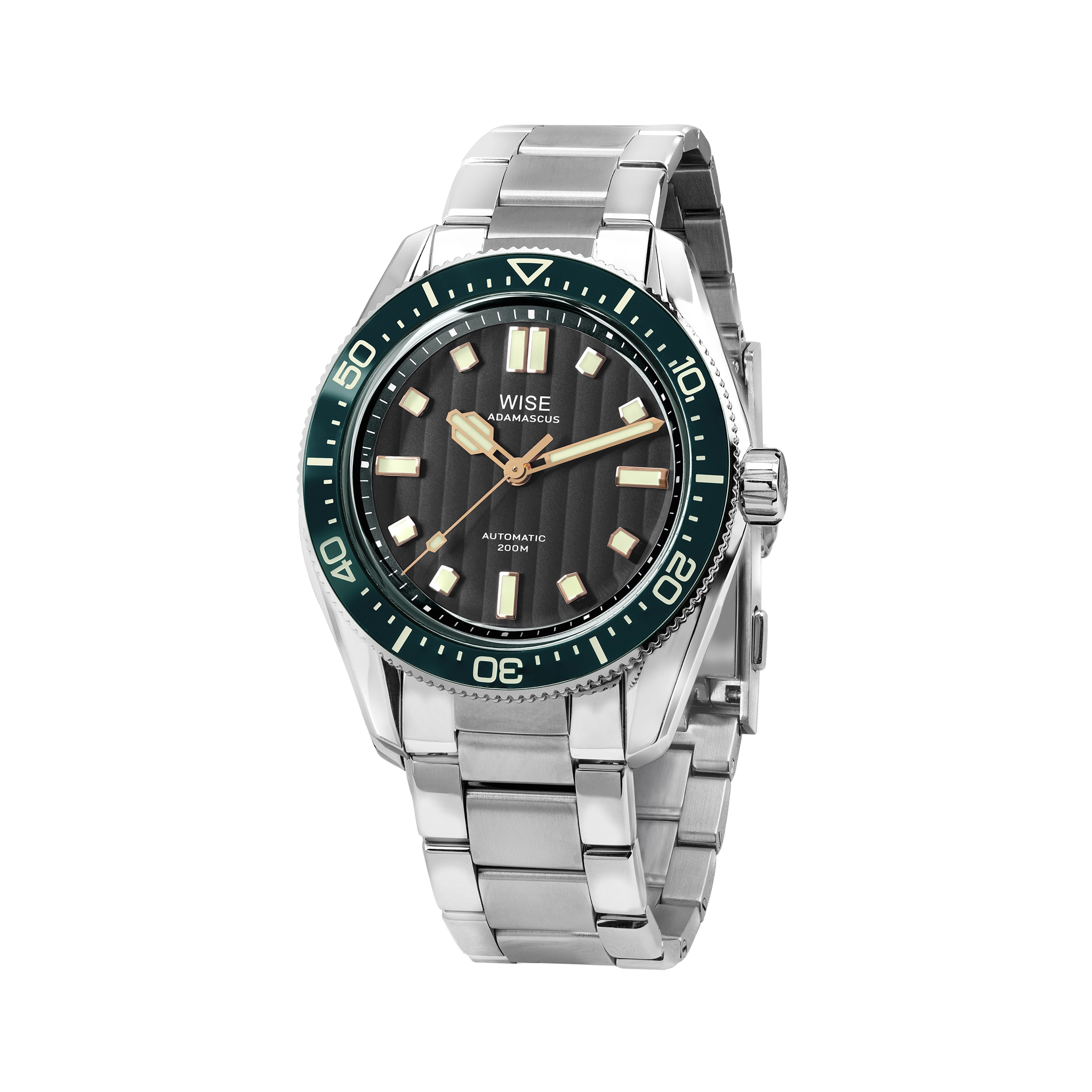 ADAMASCUS AD8240-S Stainless Steel 904L Bracelet Set