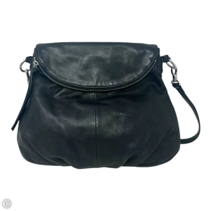 Adele Foldover Crossbody Handbag Leather By Margot, Size: Medium