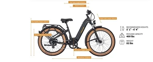 Aima Big Sur Electric Fat Tire Bike