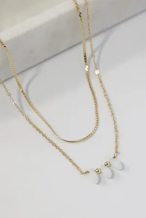Annabelle Gold Layered Chain Necklace