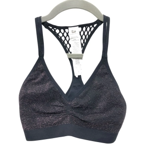 Athletic Bra By Fabletics In Black & Pink, Size:S