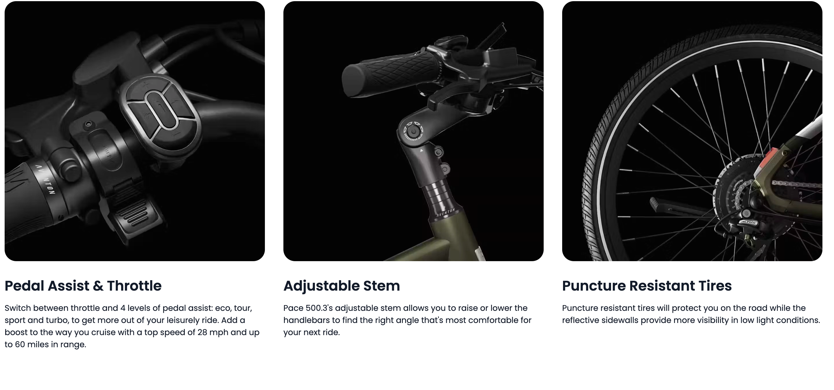 Aventon Pace 500.3 Cruiser Electric Bike