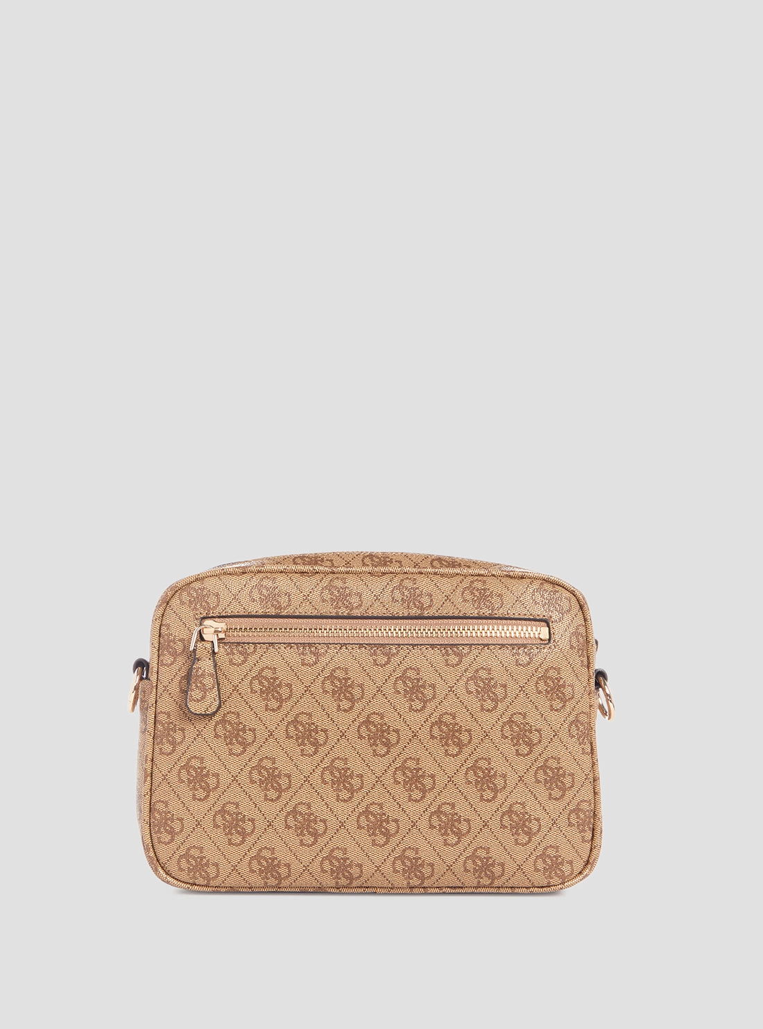 Beige Logo Meridian Camera Bag