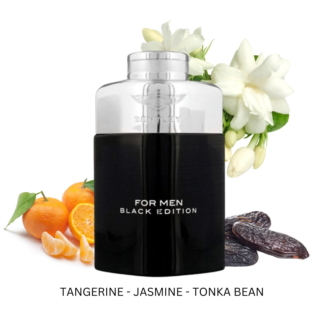 Bentley Black Edition for Men By Bentley Eau de Parfum 3.4 oz
