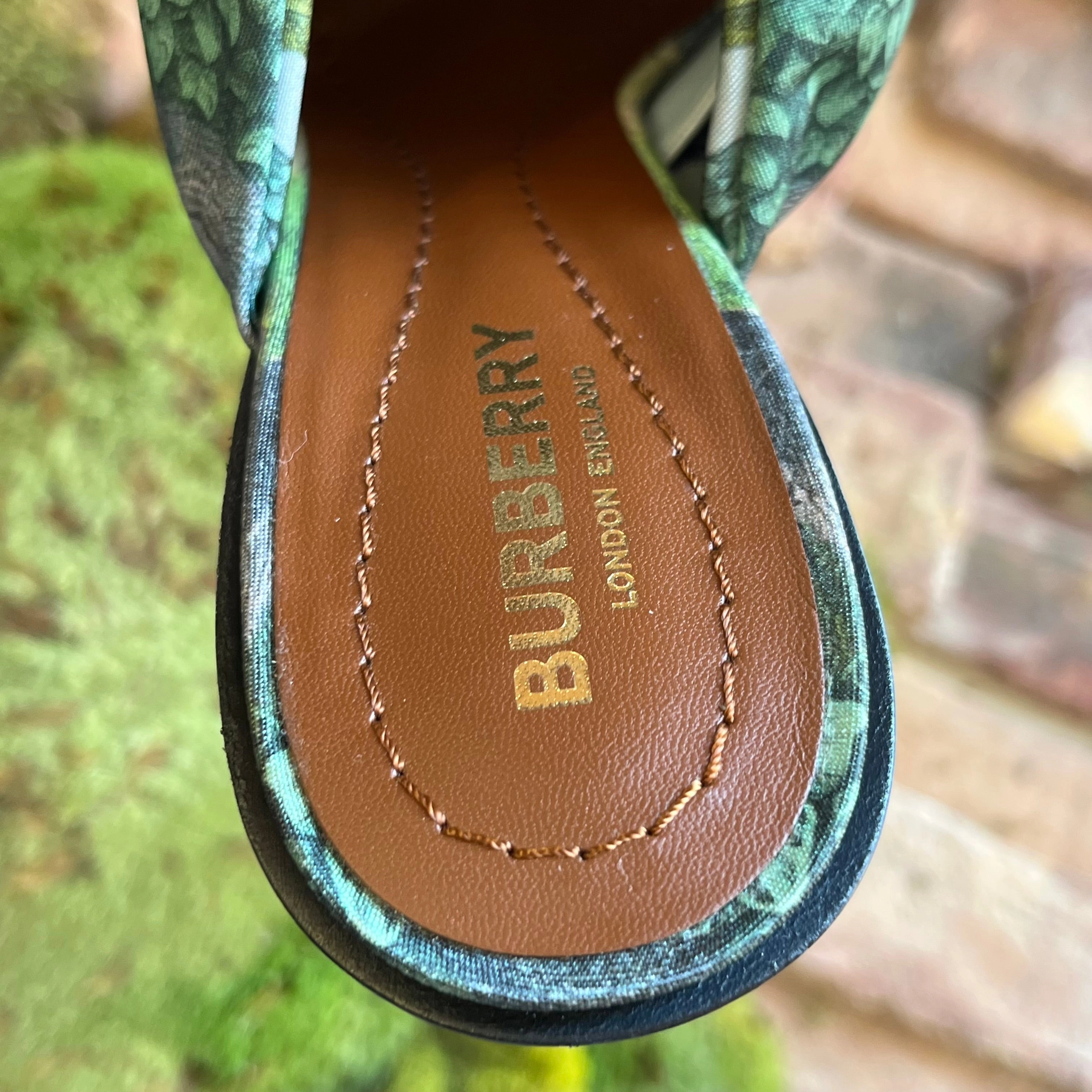 BURBERRY Tillington Wrap Pumps SZ38.5(8.5US) TS4002