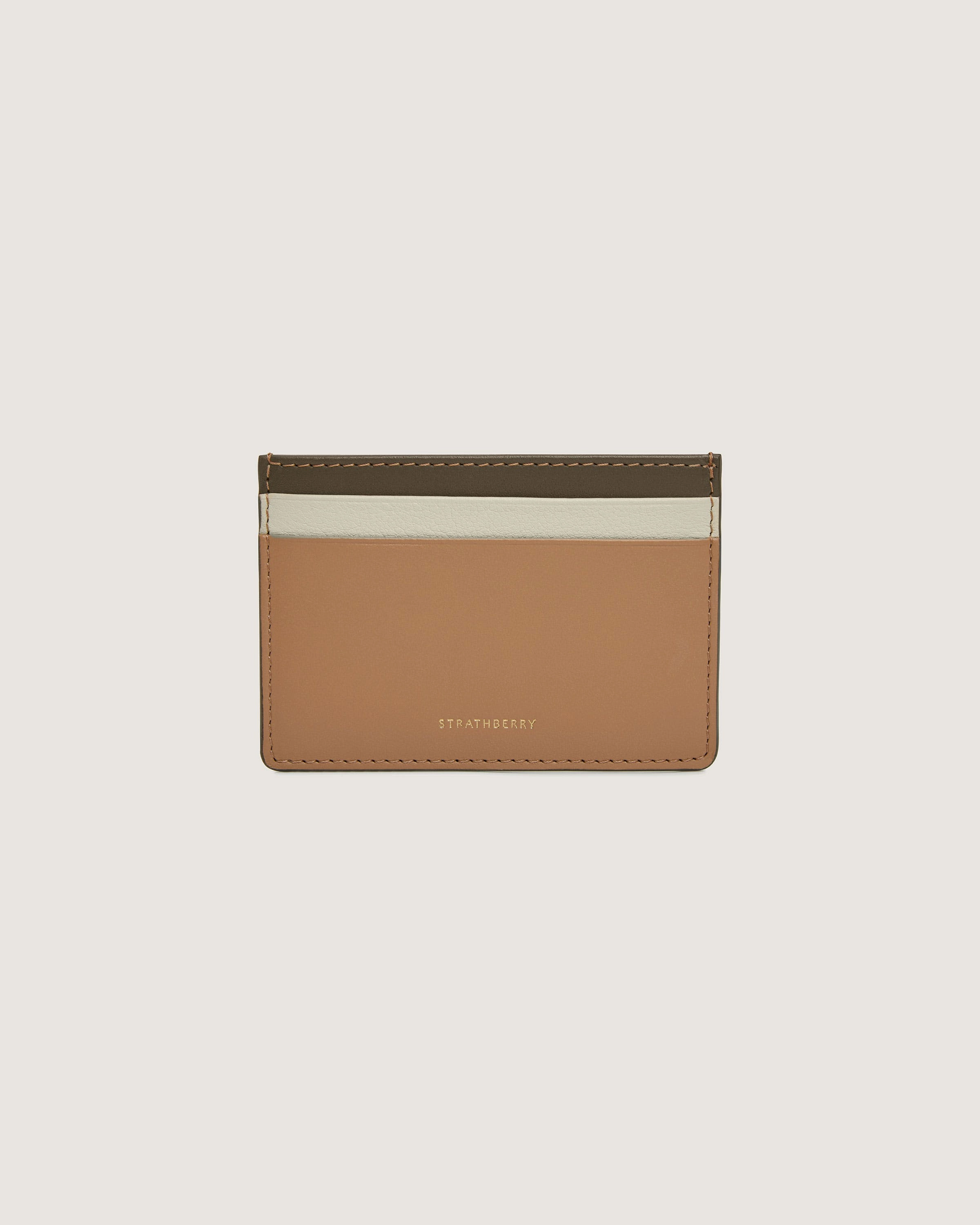 Cardholder - Khaki/Caramel/Diamond