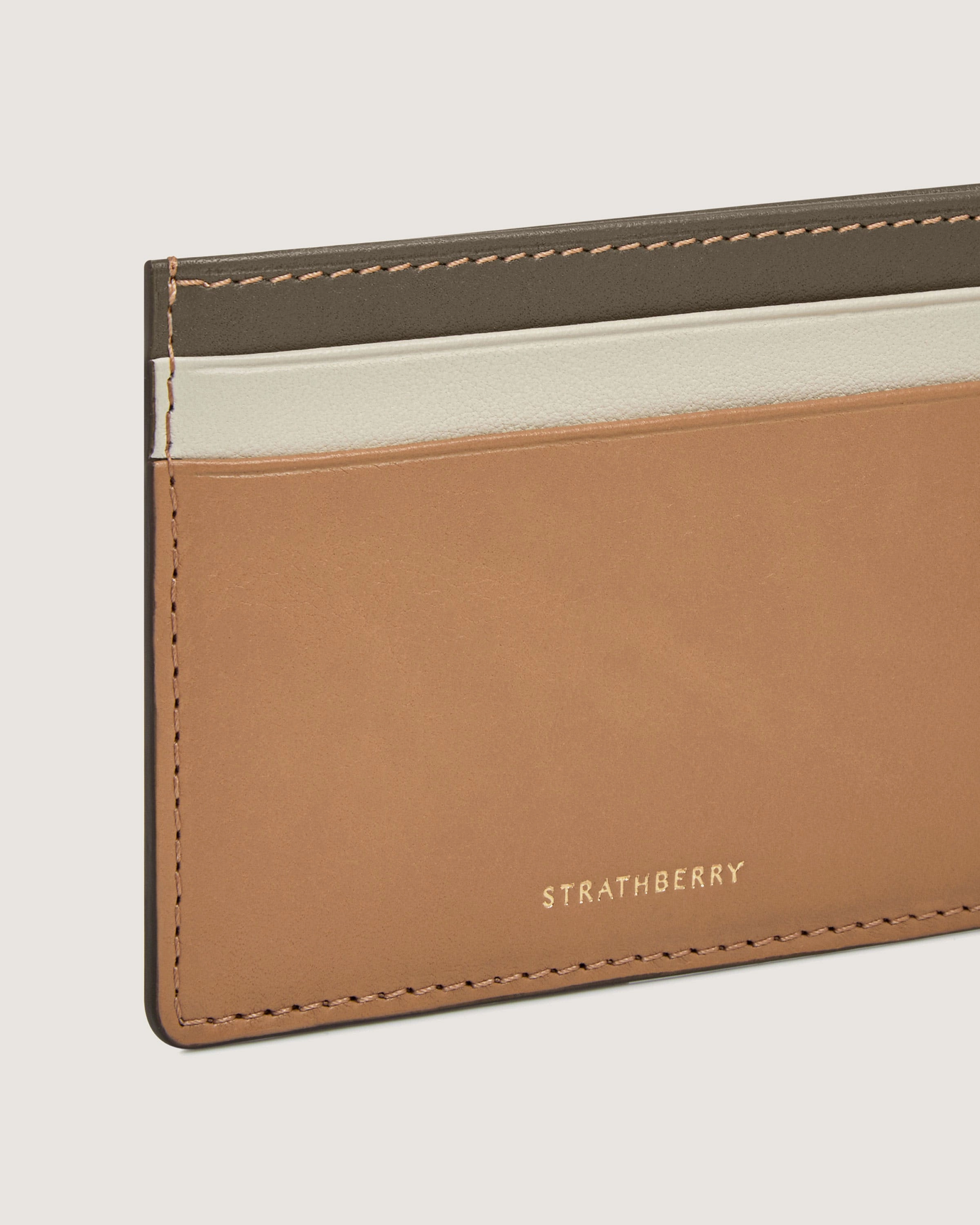 Cardholder - Khaki/Caramel/Diamond