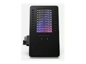 Cisco - Key expansion module for VoIP phone - 20 keys, 2 pages - carbon black - for P/N: CON-SNT-DP9KE8MA DP-9800-KEM=