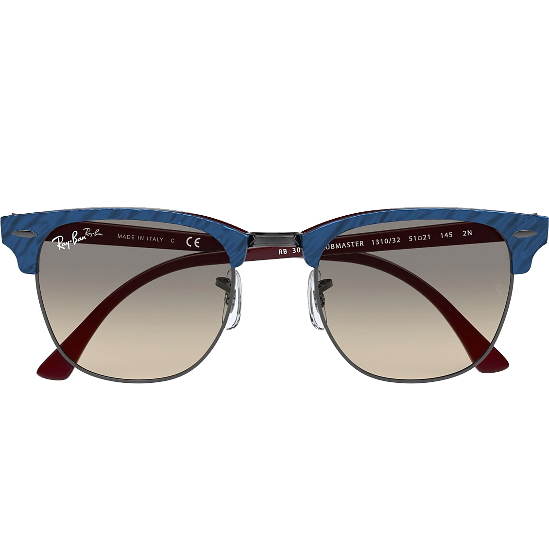 Club Master M - Wrinkled Blue/Gradient Grey
