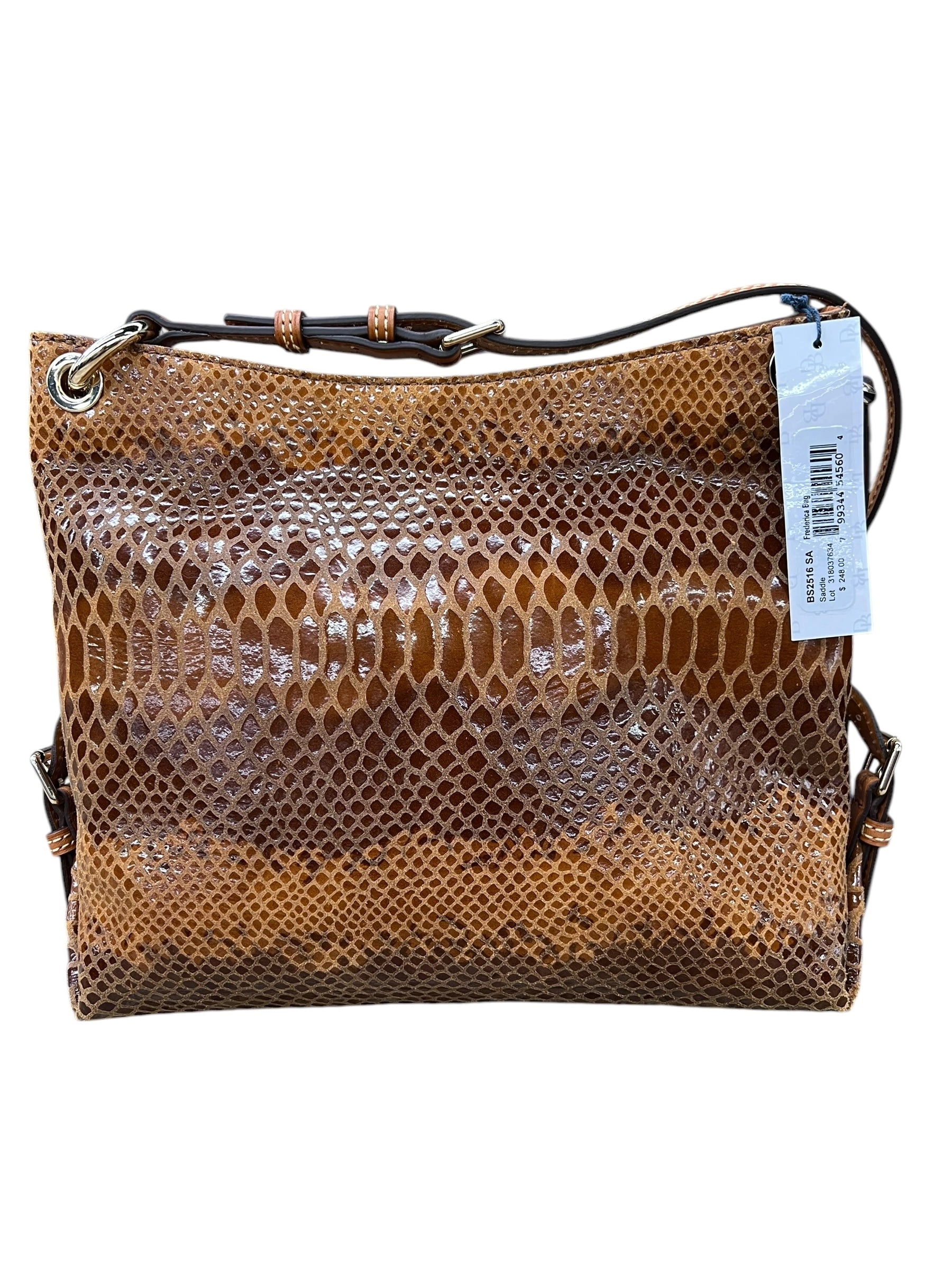 Crossbody Designer By Dooney And Bourke In Brown, Size:Large