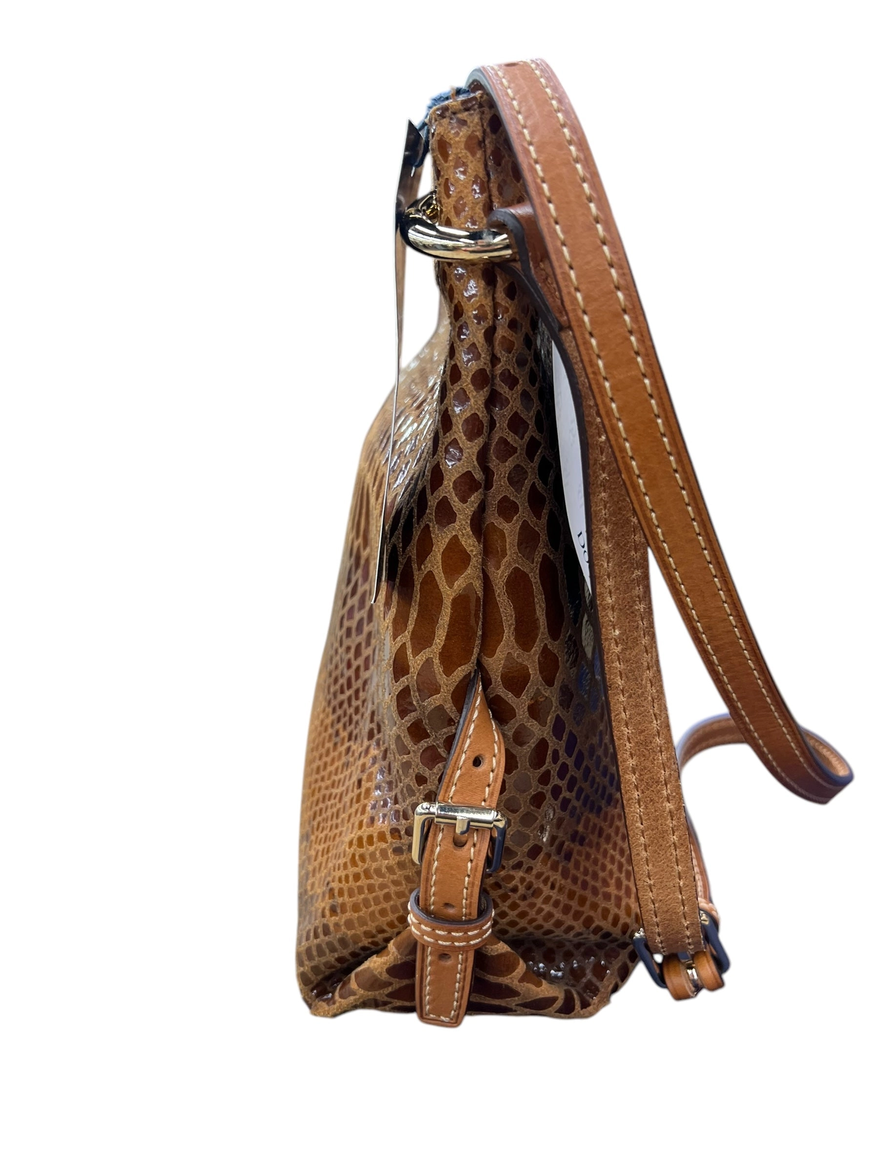 Crossbody Designer By Dooney And Bourke In Brown, Size:Large