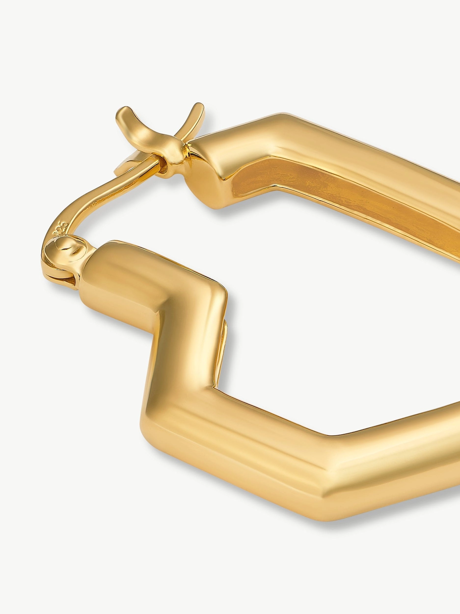 Daryl Small Hoops | 18k Gold Plated