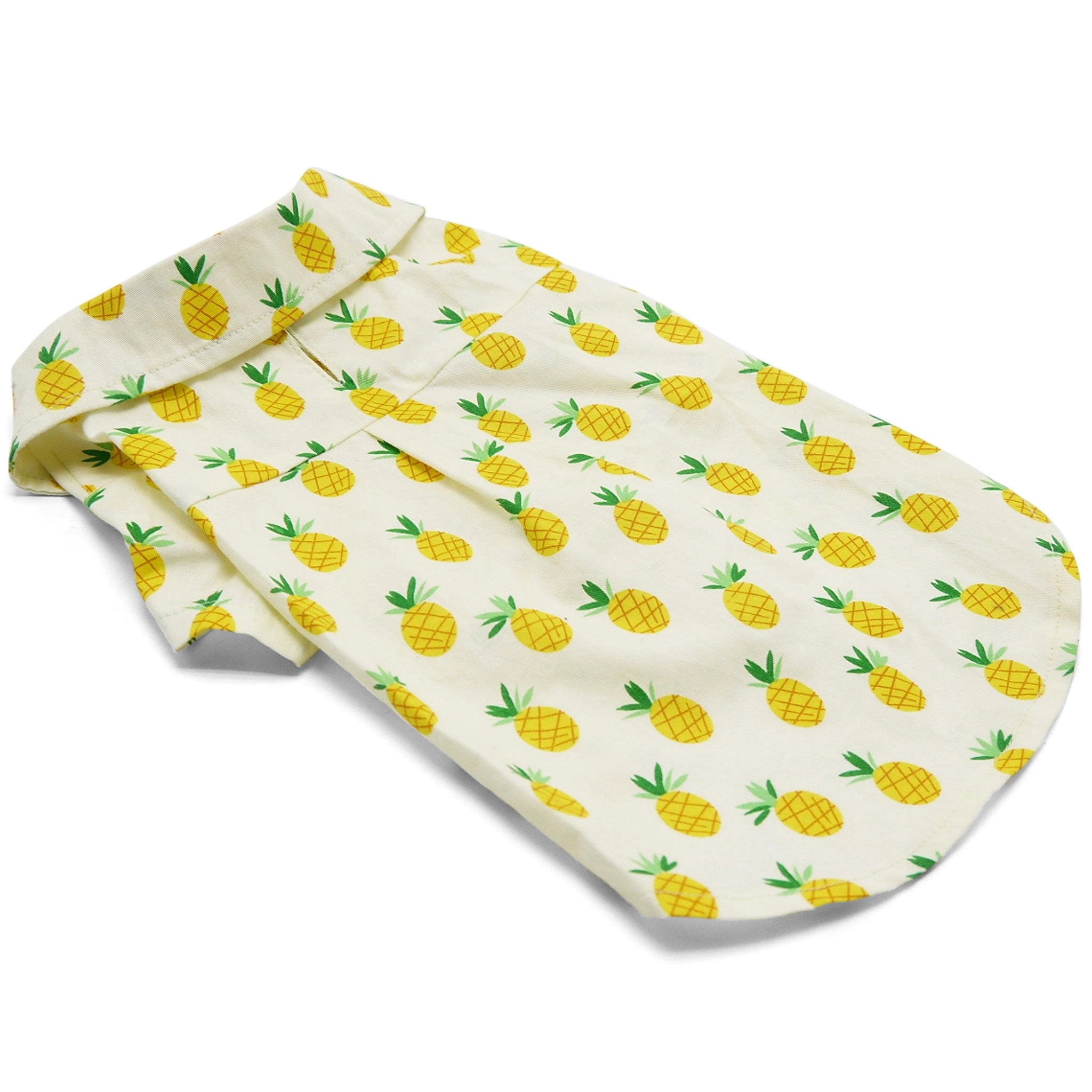 Dogo Pet Fashions Pineapple Shirt for Dogs - Yellow