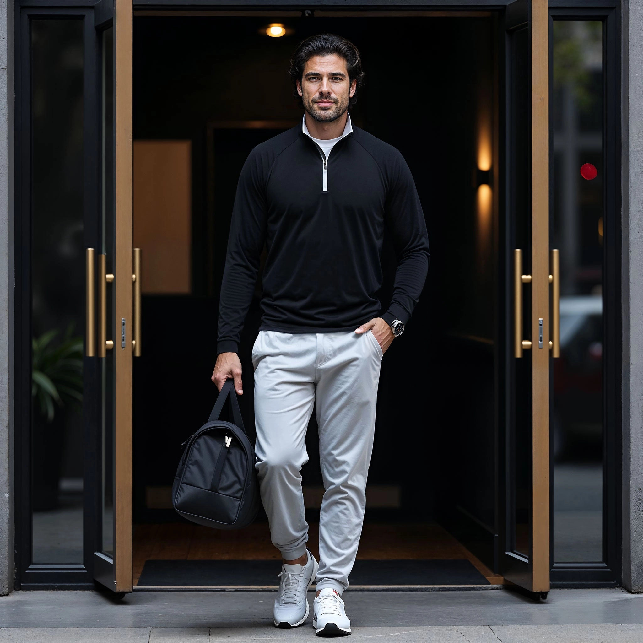DriRelease® Performance Pullover Black