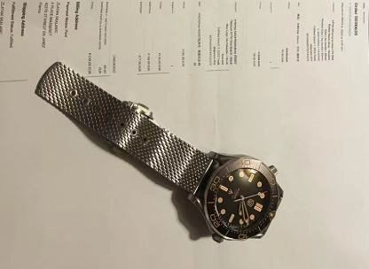 ★EU-Pre-Owned★Watchdives WD007 Titanium NTTD Dive Watch