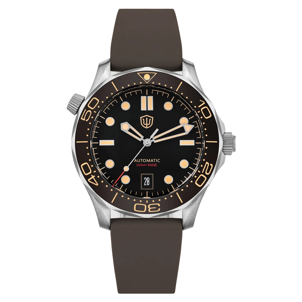 ★EU-Pre-Owned★Watchdives WD007 Titanium NTTD Dive Watch