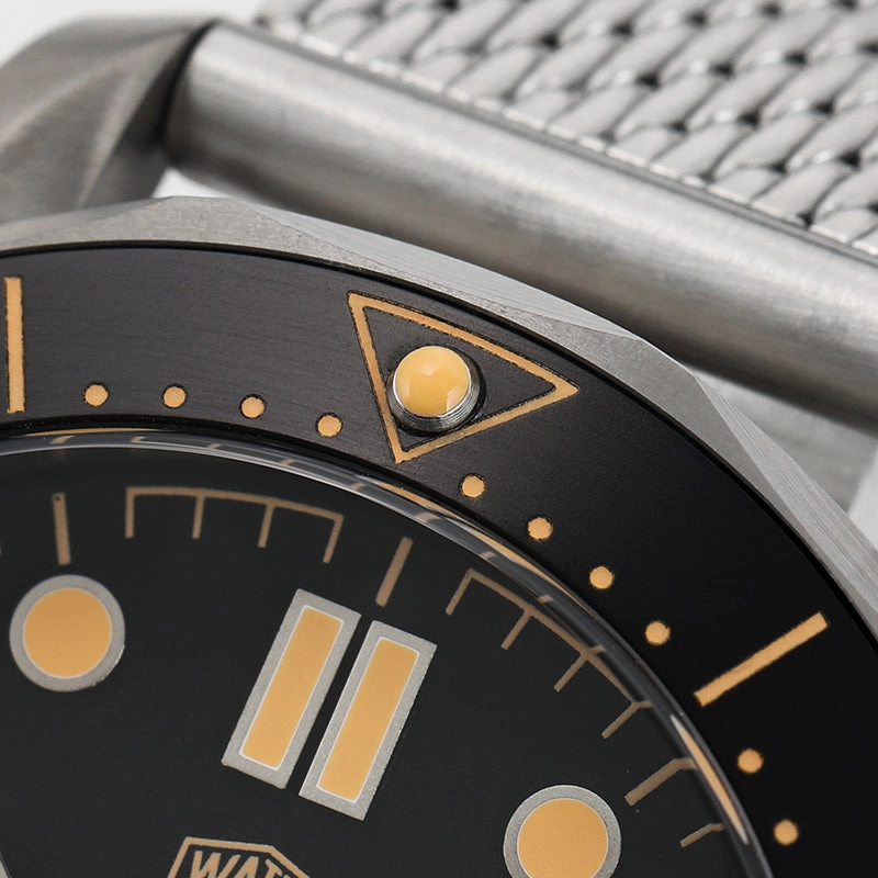 ★EU-Pre-Owned★Watchdives WD007 Titanium NTTD Dive Watch