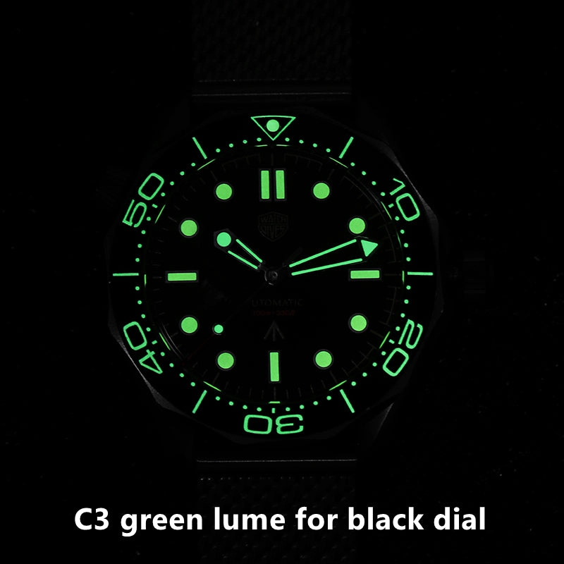 ★EU-Pre-Owned★Watchdives WD007 Titanium NTTD Dive Watch