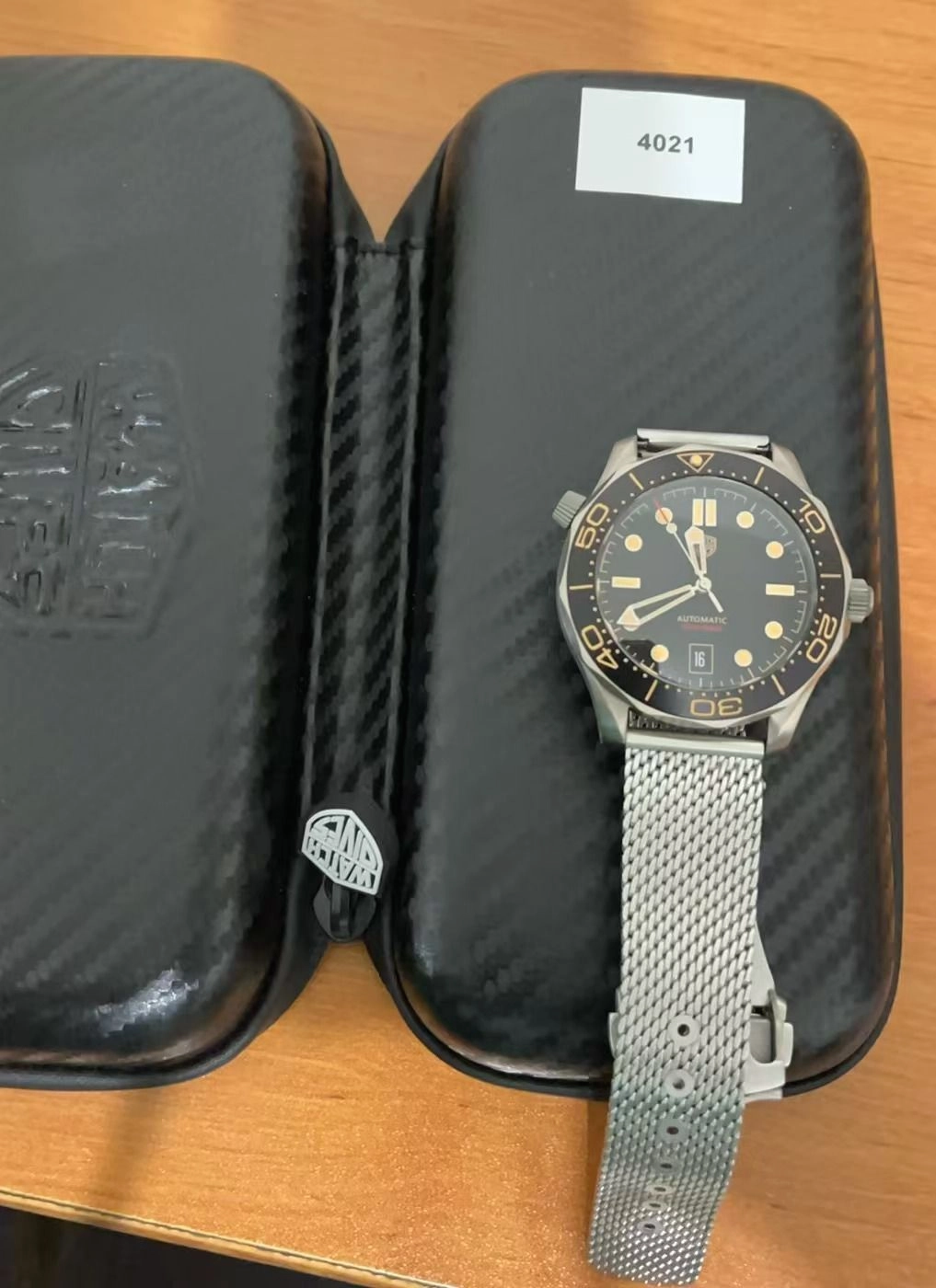 ★EU-Pre-Owned★Watchdives WD007 Titanium NTTD Dive Watch