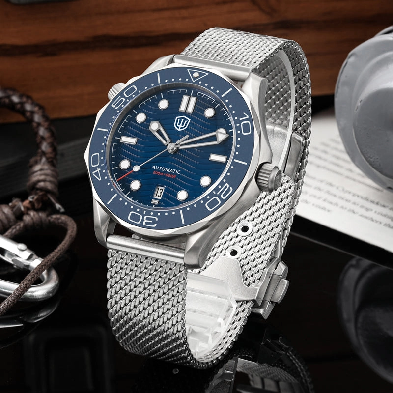 ★EU-Pre-Owned★Watchdives WD007 Titanium NTTD Dive Watch