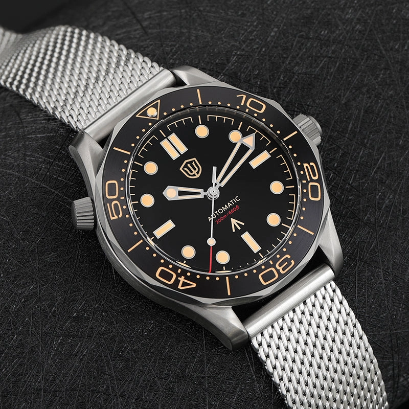 ★EU-Pre-Owned★Watchdives WD007 Titanium NTTD Dive Watch