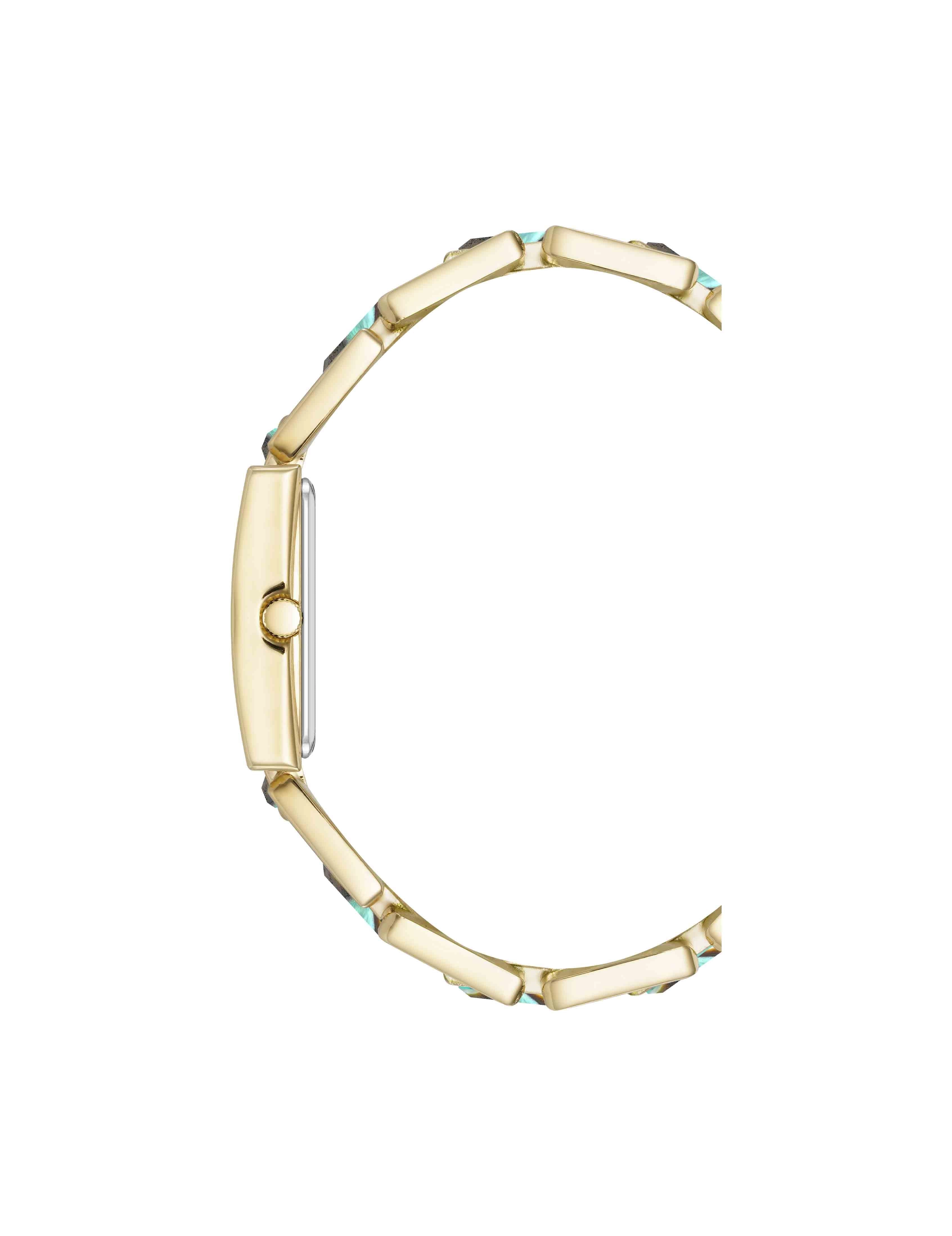 Gemstone Accented Bracelet Watch