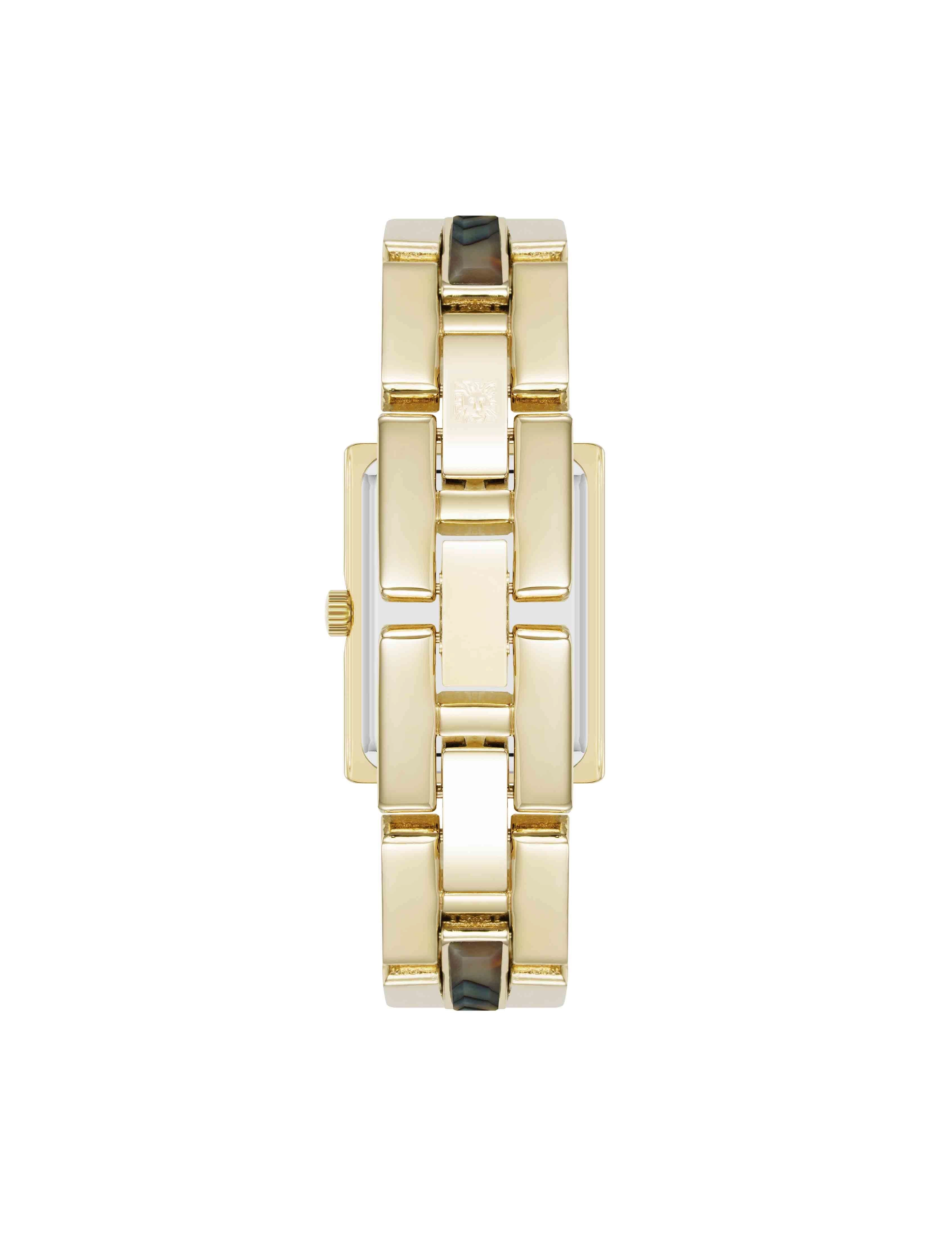 Gemstone Accented Bracelet Watch