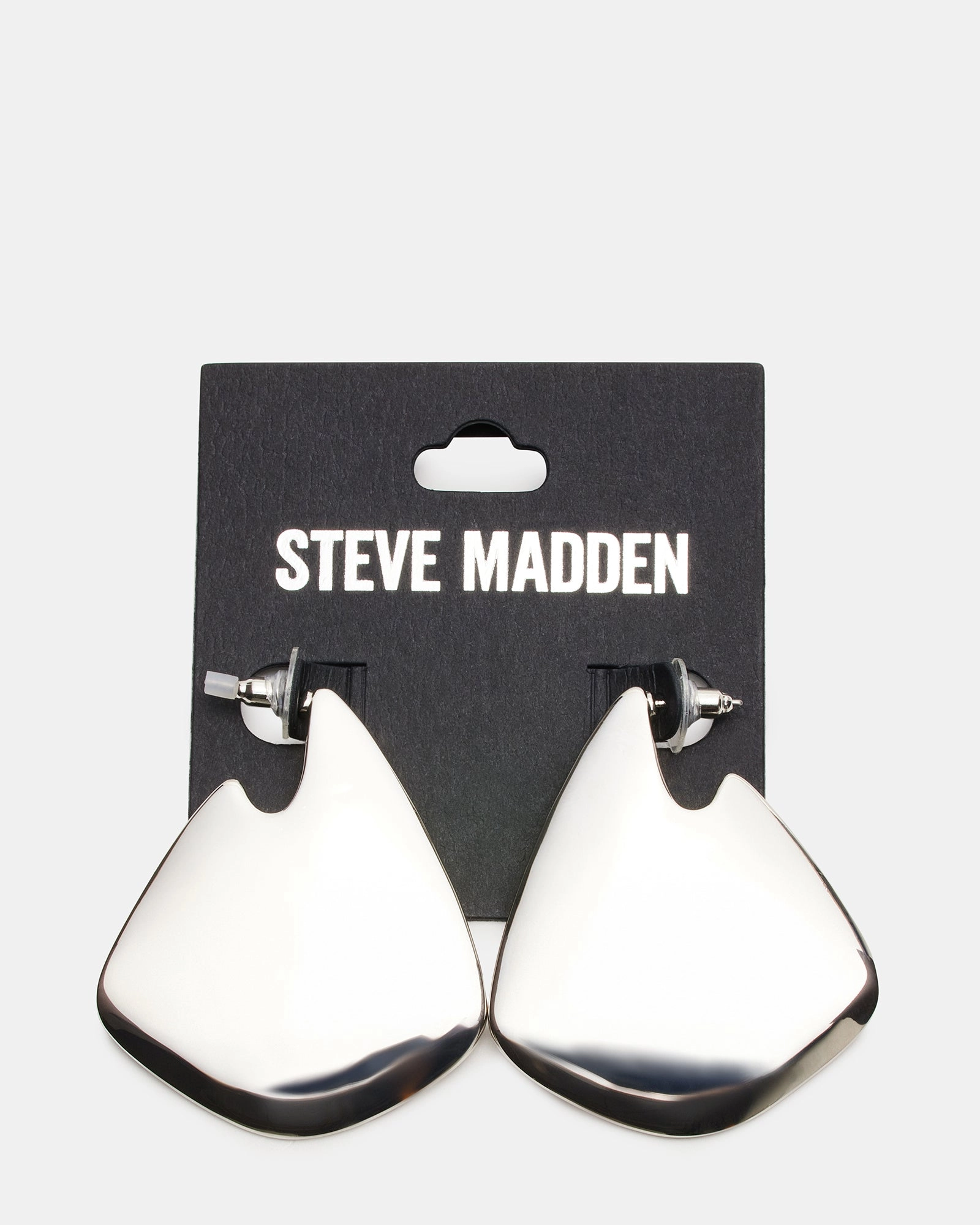 GEOMETRIC EARRINGS SILVER