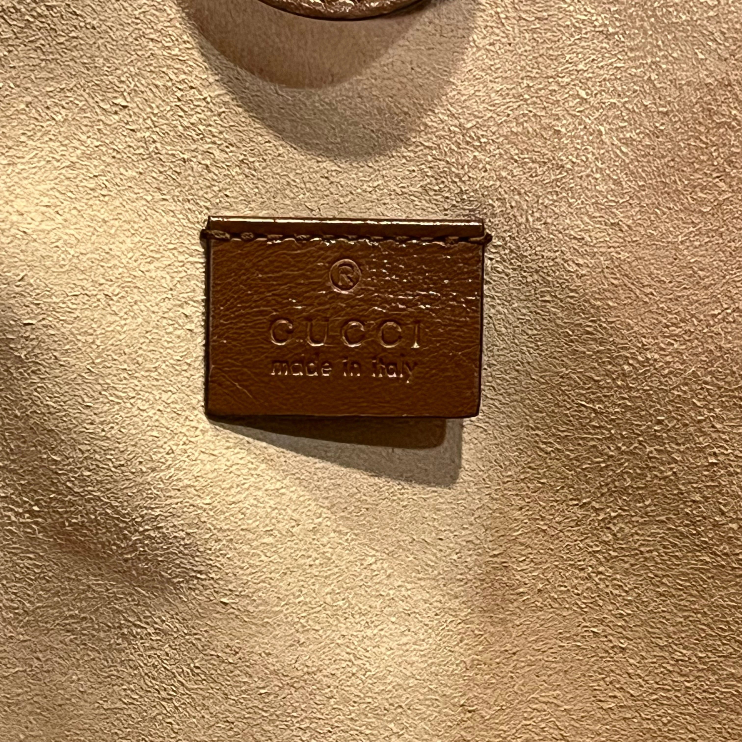 GUCCI Rajah Calfskin Tote Bag