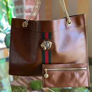GUCCI Rajah Calfskin Tote Bag