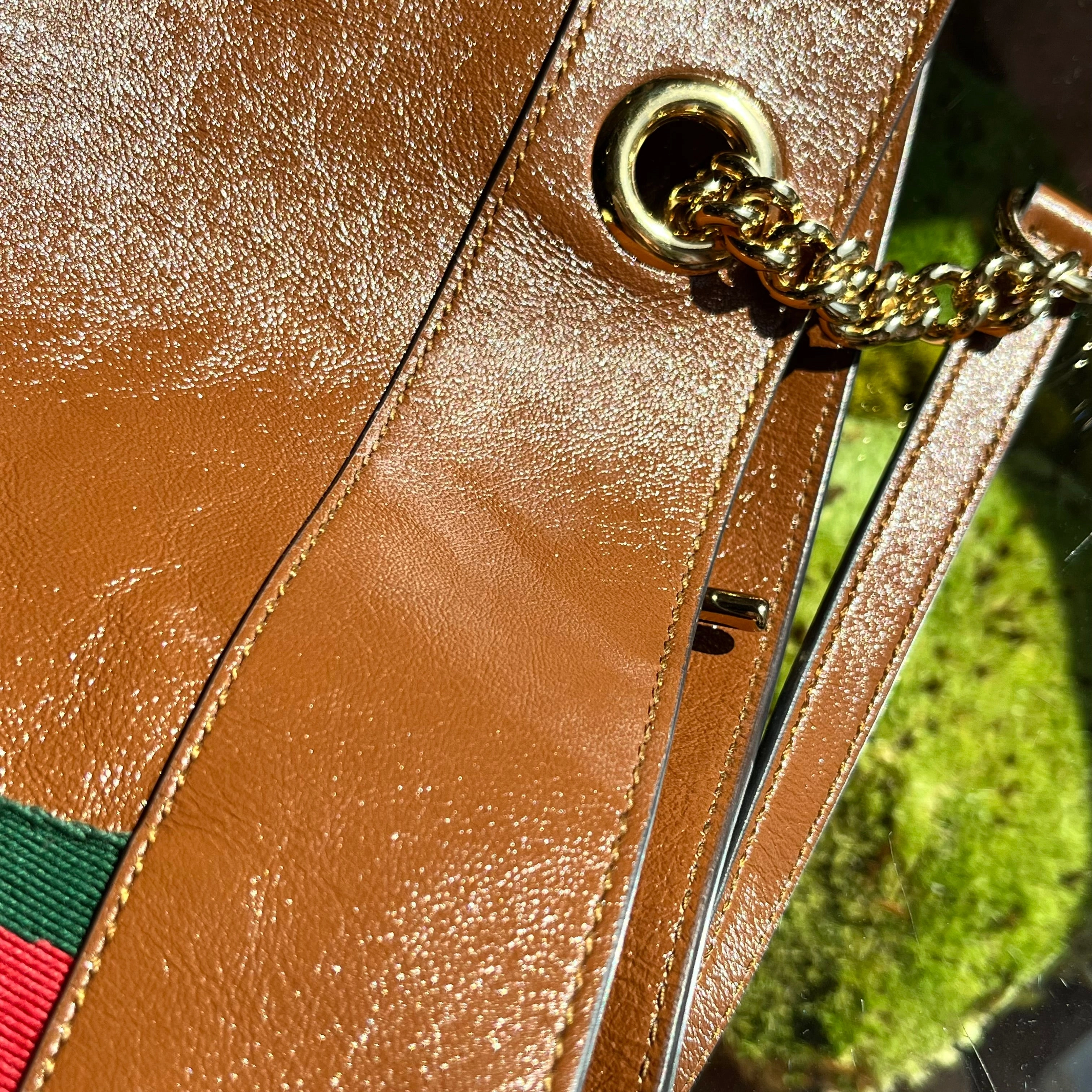 GUCCI Rajah Calfskin Tote Bag