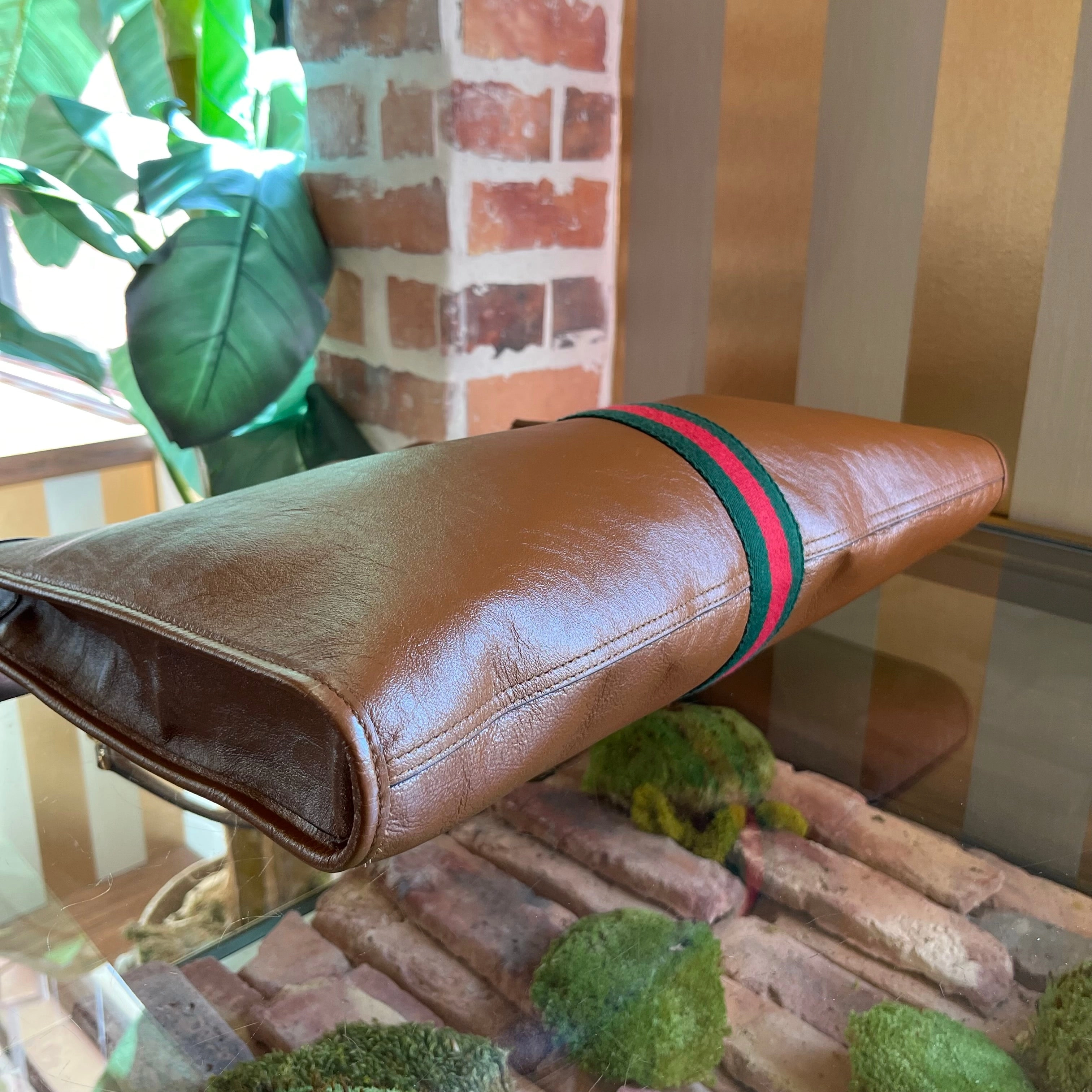 GUCCI Rajah Calfskin Tote Bag