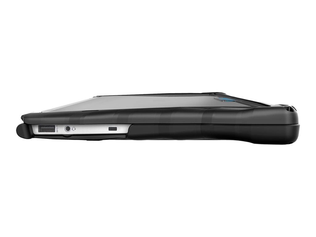 Gumdrop DropTech Series - Notebook shell case - rugged - black, transparent - for HP EliteBook x360 1040 G7 Notebook, 1040 G8 01H018