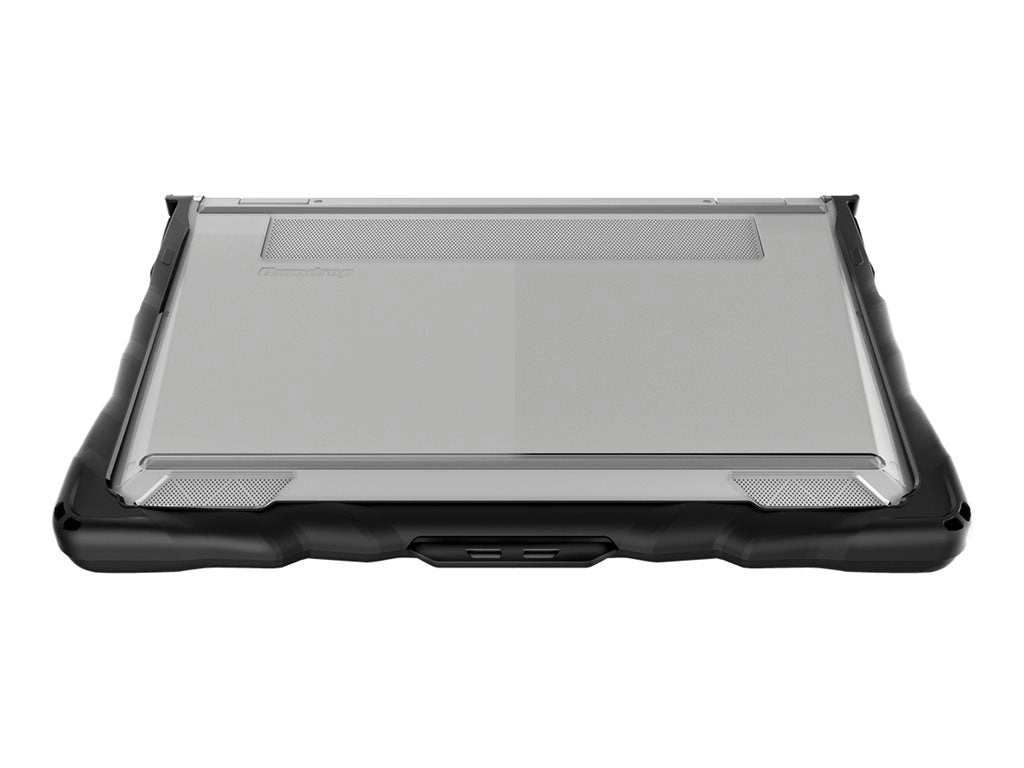 Gumdrop DropTech Series - Notebook shell case - rugged - black, transparent - for HP EliteBook x360 1040 G7 Notebook, 1040 G8 01H018