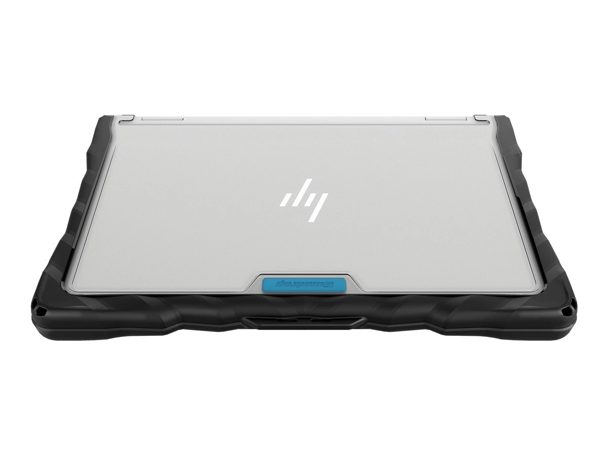 Gumdrop DropTech Series - Notebook shell case - rugged - black, transparent - for HP EliteBook x360 1040 G7 Notebook, 1040 G8 01H018