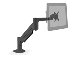 HAT Design Works 7500 - Mounting kit (monitor arm) - for monitor - deluxe - vista black - screen size: up to 43 - desk-mountable" 7500-1000-NM-104