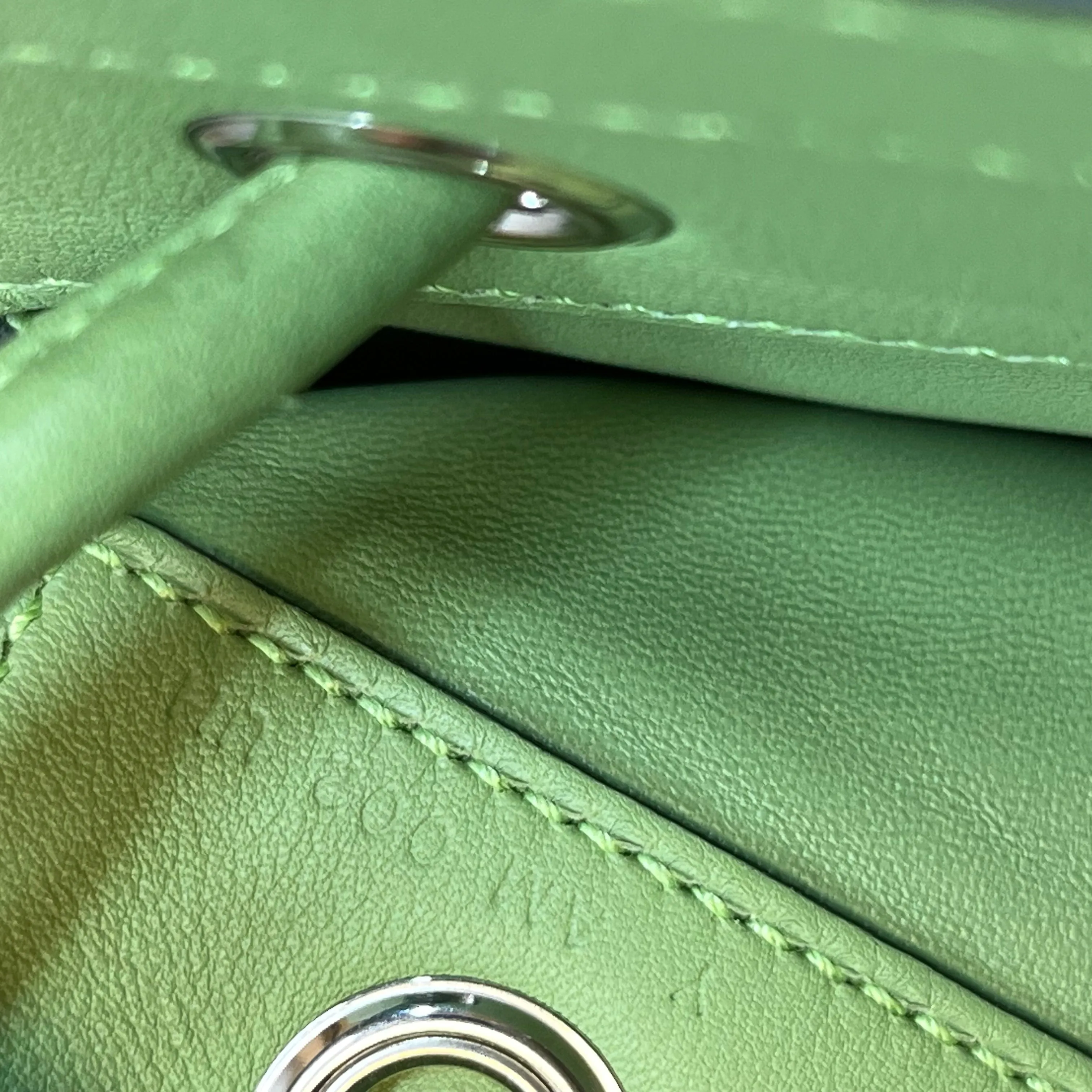 HERMES Aline Milo Lambskin Swift Crossbody Bag
