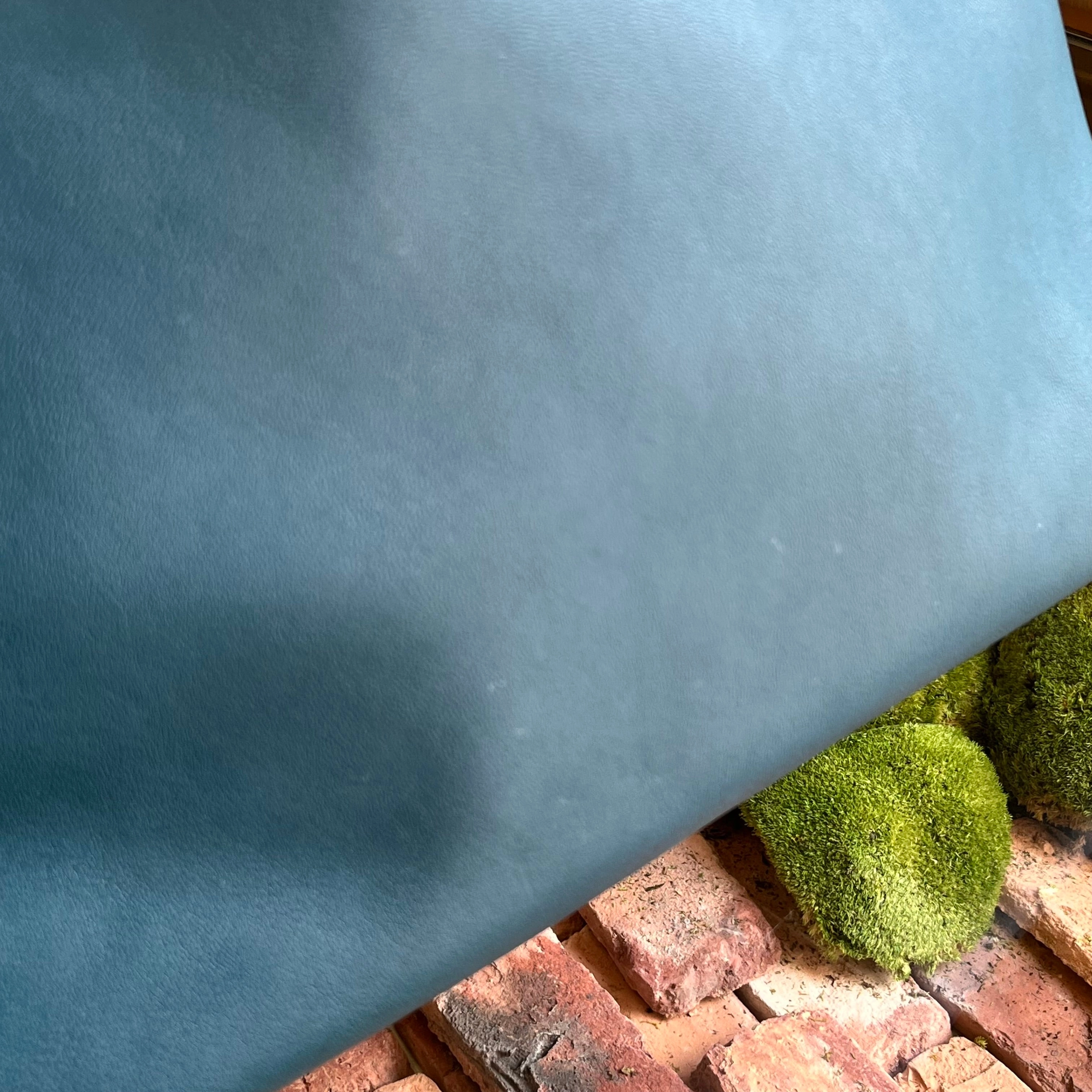 HERMES Double Sens Aqua Colvert Taurillon Clemence Swift Reversible Tote Bag