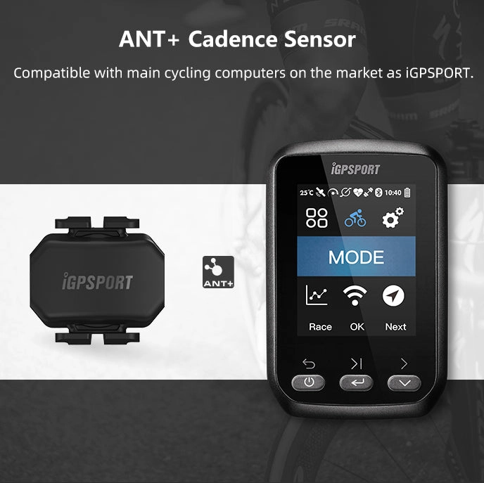 iGPSPORT Bike Speed & Cadence Sensor ANT  Bluetooth 5.0 IPX7 Waterproof