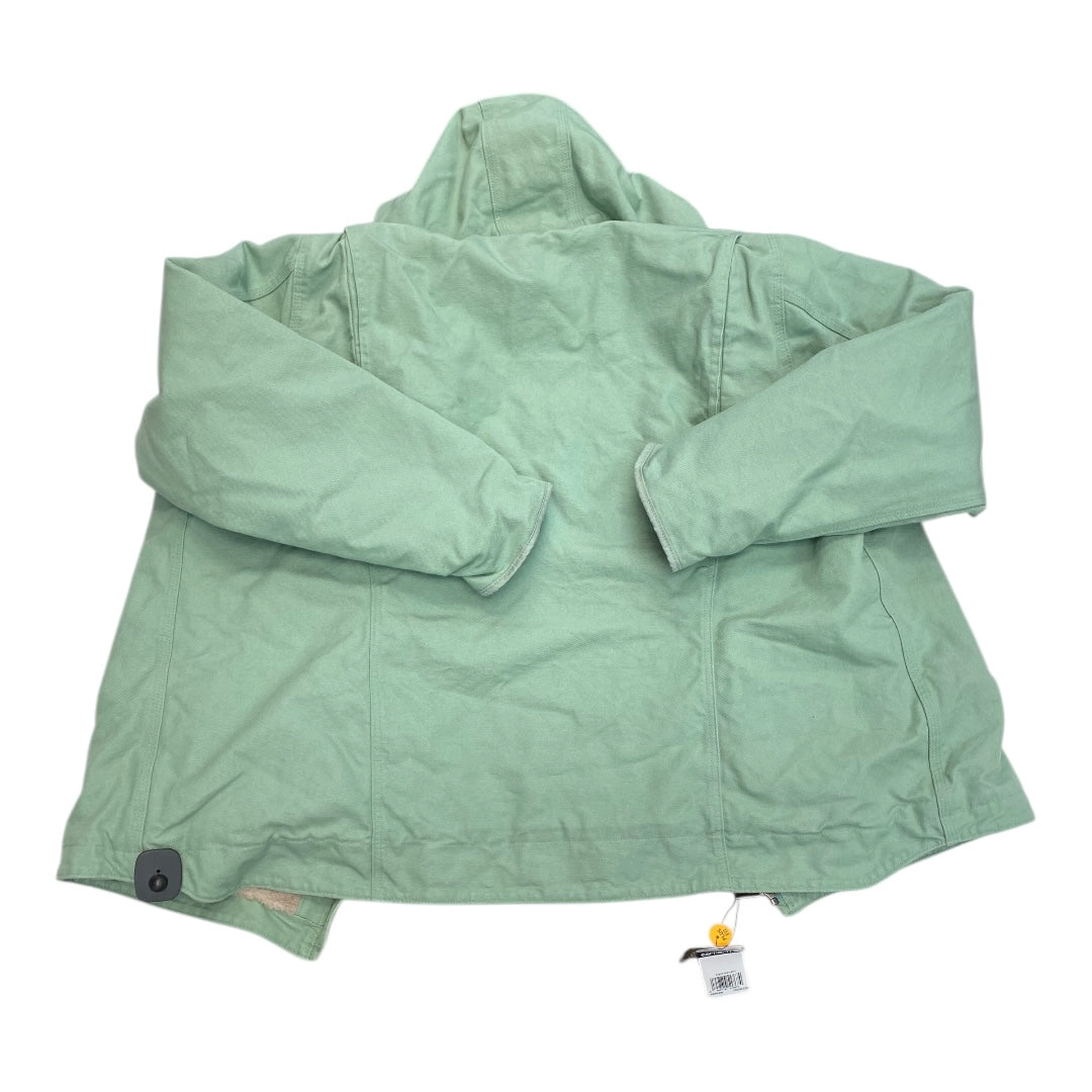 Jacket Utility By Carhartt In Green, Size:2X